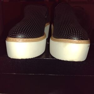 DKNY Black Micro leather Size 7